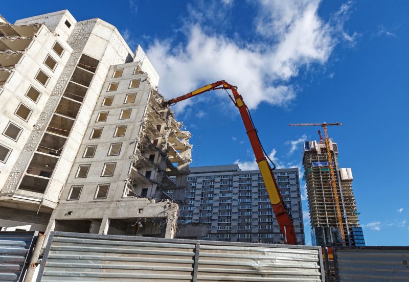Commercial Building Demolition in Sacramento, CA